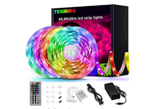 Tenmiro Ultra Long RGB 5050 Color Changing LED Light Strips Kit