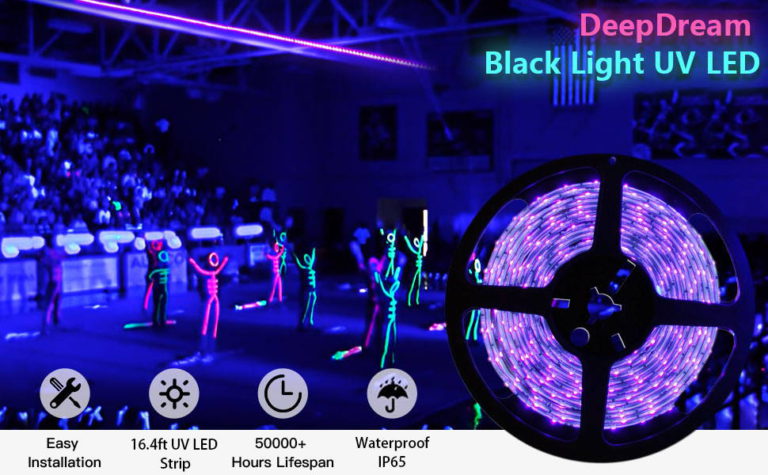 Black Light LED Strip Lights